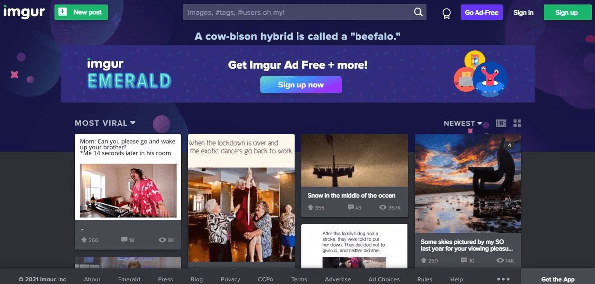 Imgur圖片託管網站 Imgur圖片託管網站